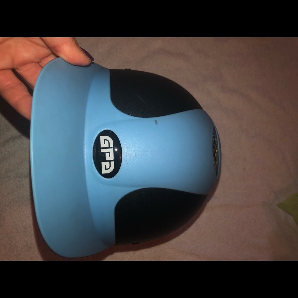 GPA Jimpi helmet Sz 56. Blue. Equestrian
